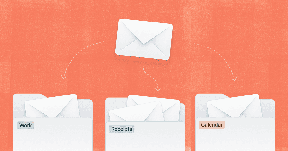 How to organize emails
