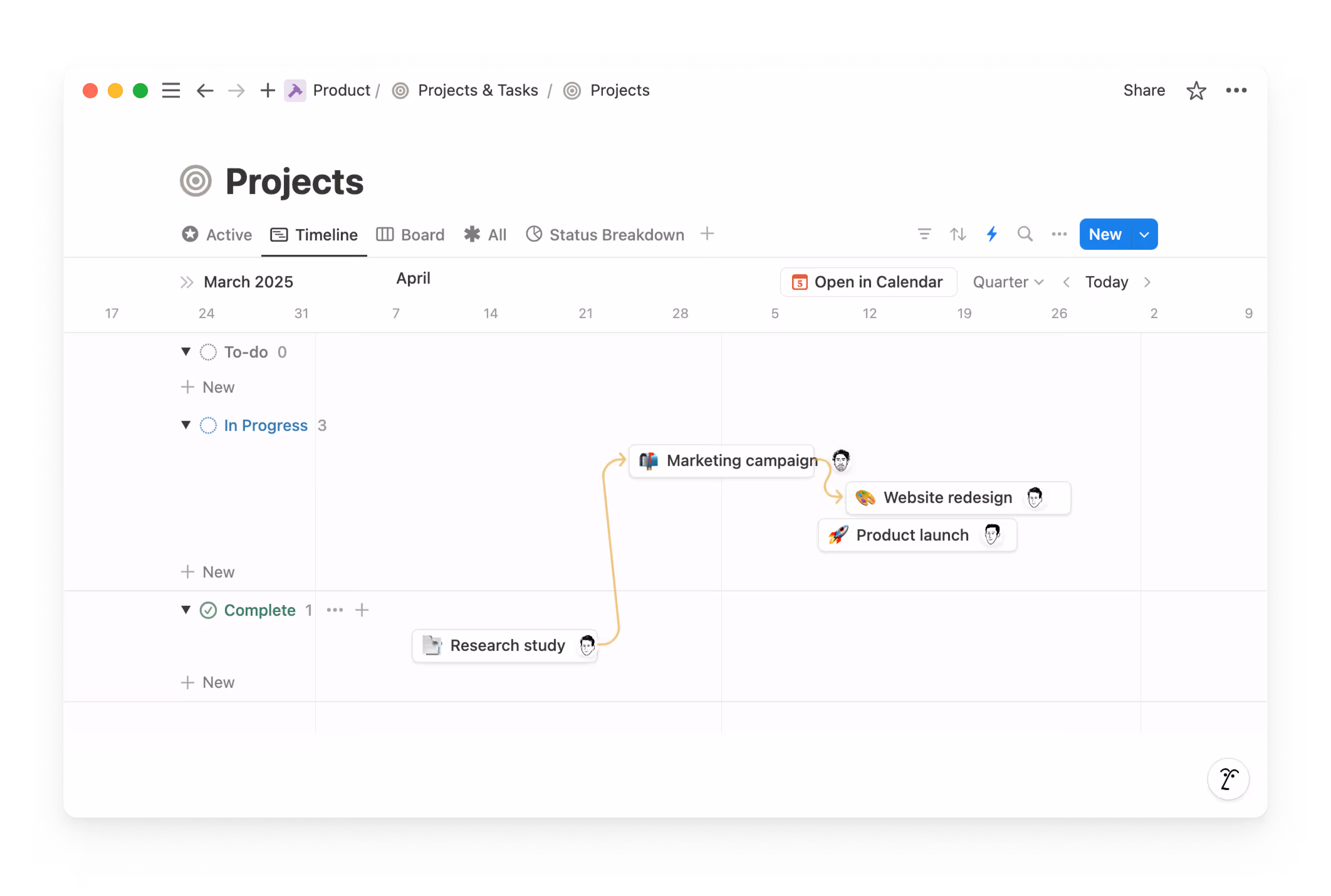 Customizing a team workspace in Notion using blocks, pages, and databases